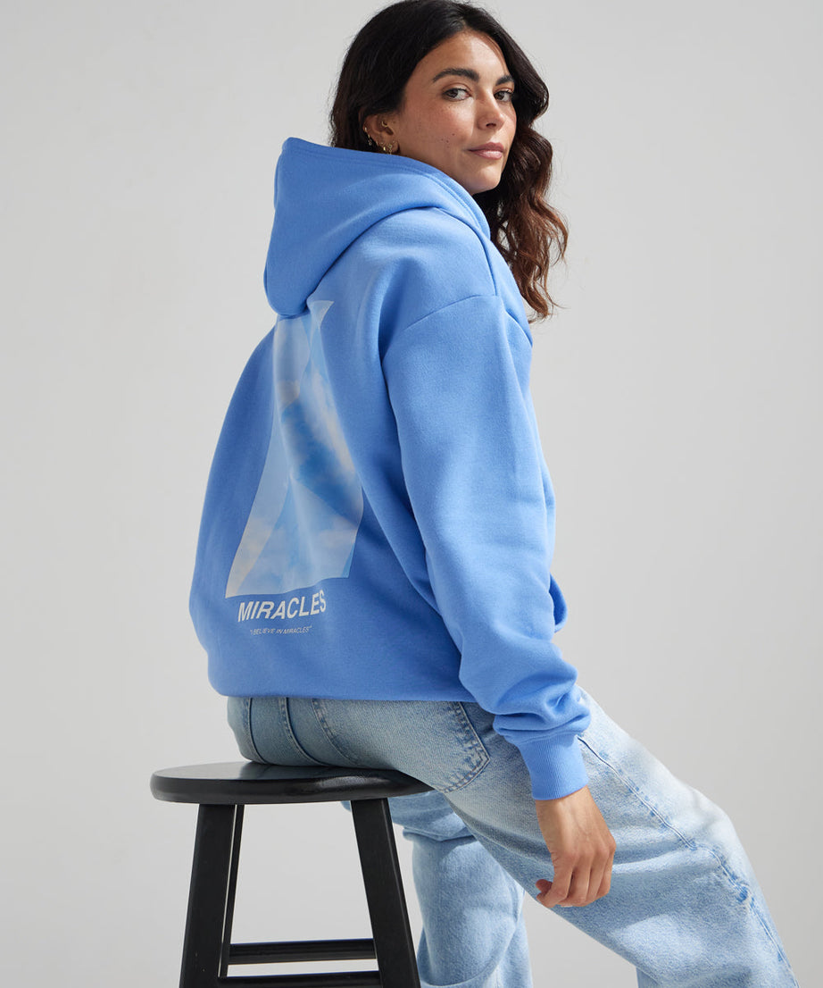 Miracles Blue Unisex Hoodie