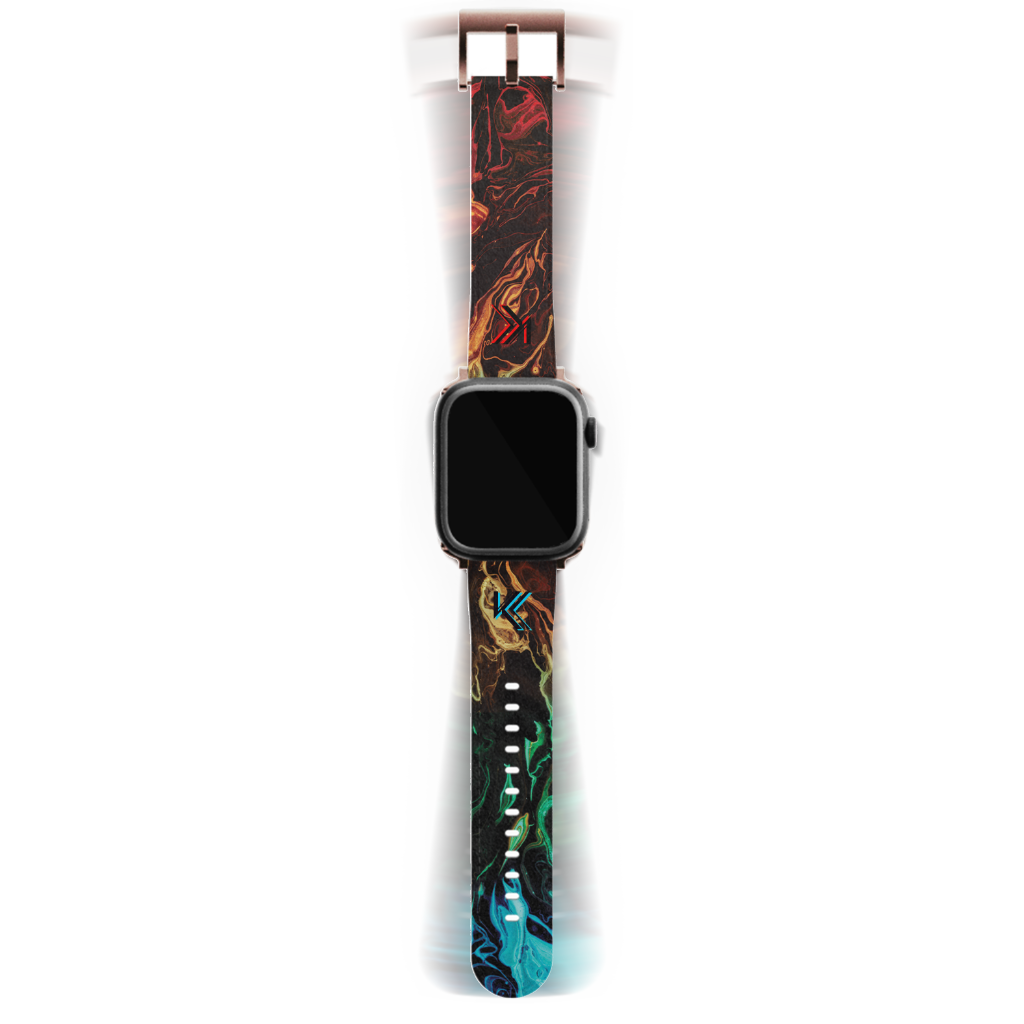 Misty Rainbow Watch Band