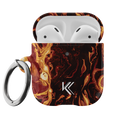 Misty Flames AirPods Case