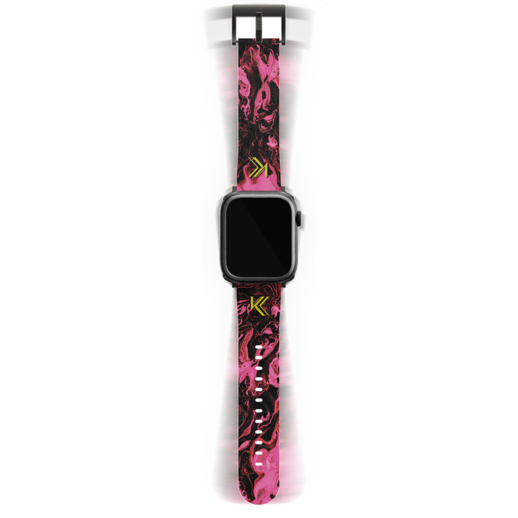 Misty Garnet Watch Band
