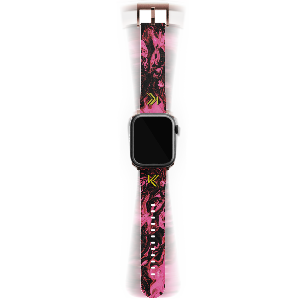 Misty Garnet Watch Band