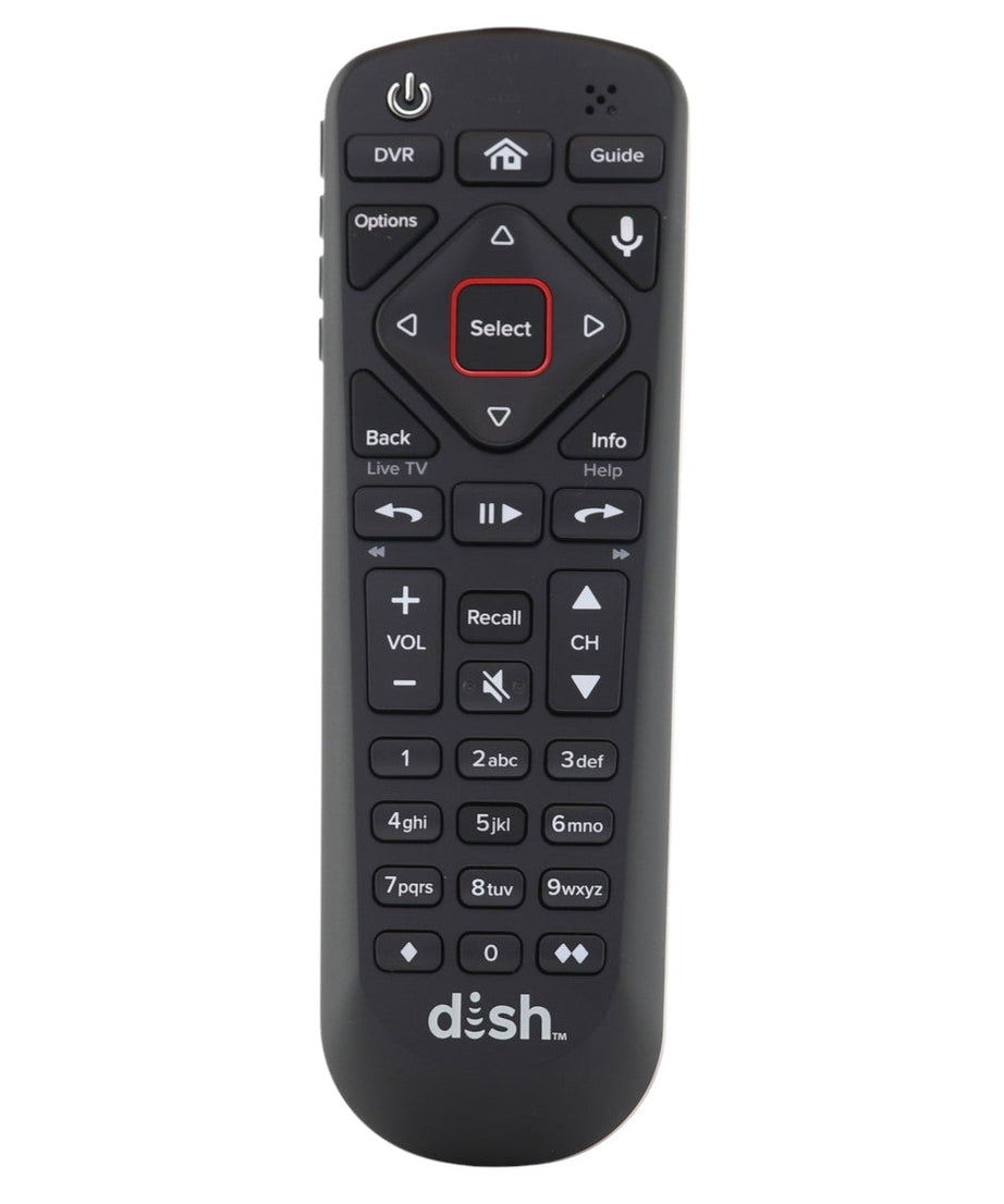 Dish-Network 54.2 UHF 2G Satellite Cable box Remote Control | Google Voice | RF and IR - 227238
