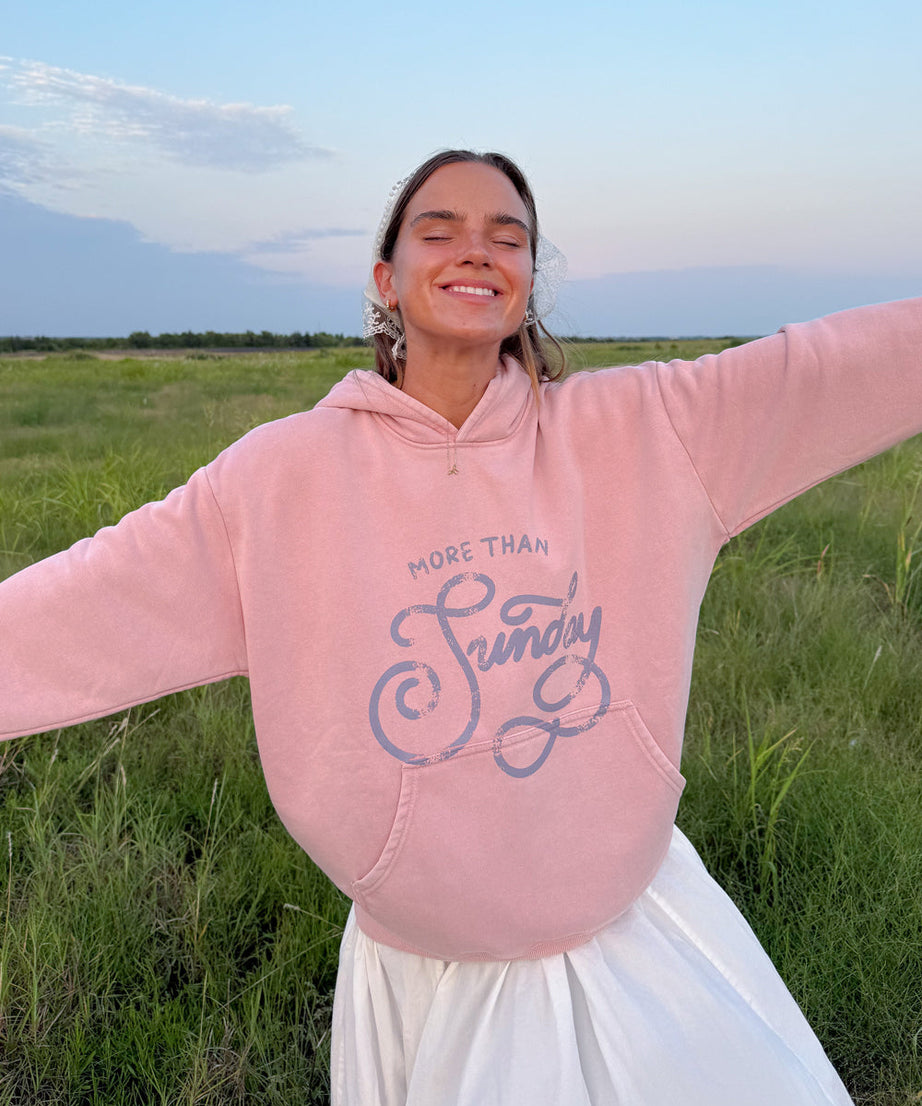 More Than Sunday Unisex Hoodie