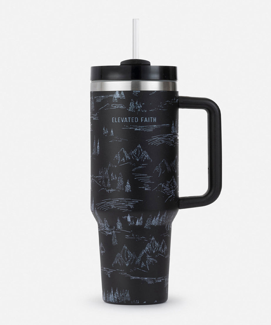 Mountainscape 40 oz Becher