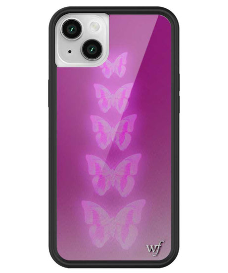 Neon Butterfly iPhone Case