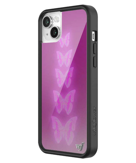 Neon Butterfly iPhone Case