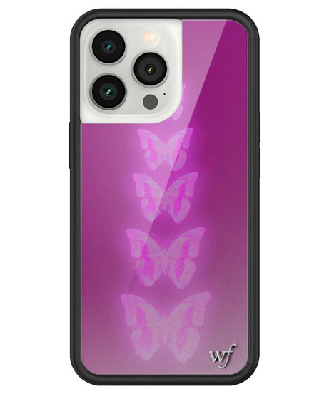 Neon Butterfly iPhone Case