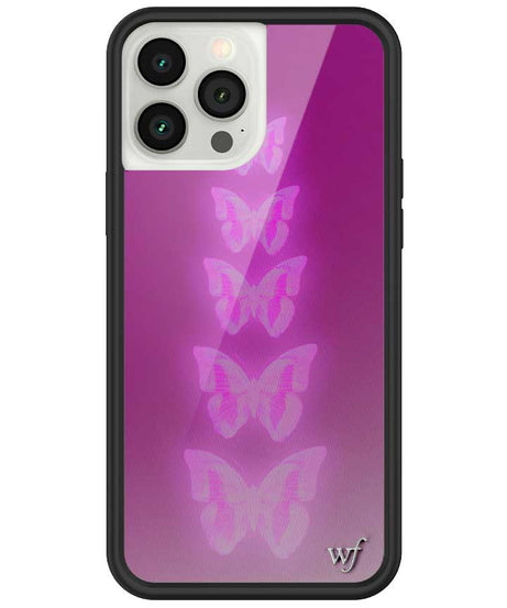 Neon Butterfly iPhone Case