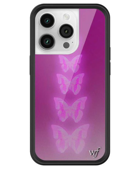 Neon Butterfly iPhone Case
