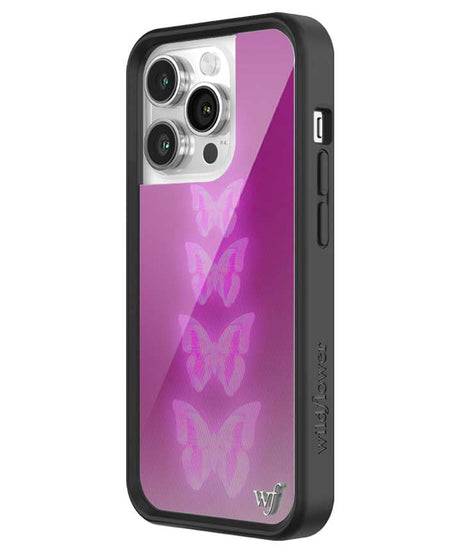 Neon Butterfly iPhone Case