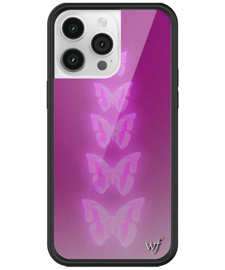 Neon Butterfly iPhone Case