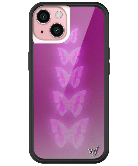 Neon Butterfly iPhone Case