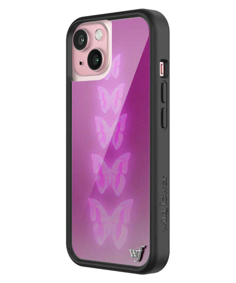 Neon Butterfly iPhone Case