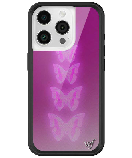 Neon Butterfly iPhone Case