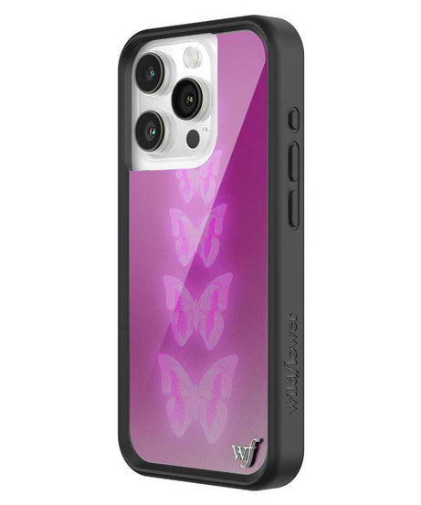 Neon Butterfly iPhone Case
