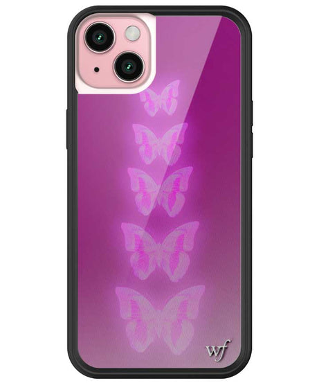 Neon Butterfly iPhone Case