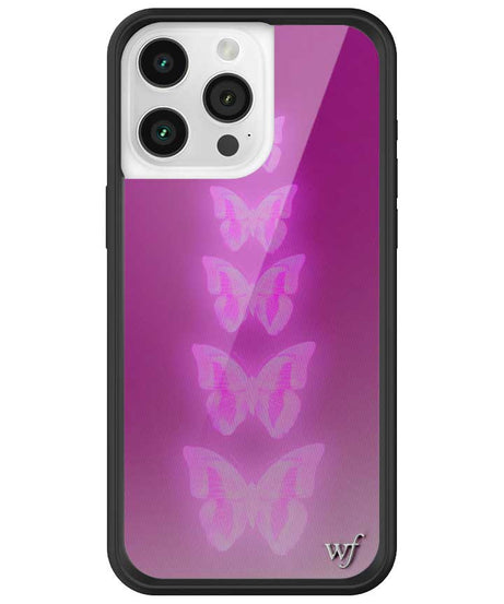 Neon Butterfly iPhone Case