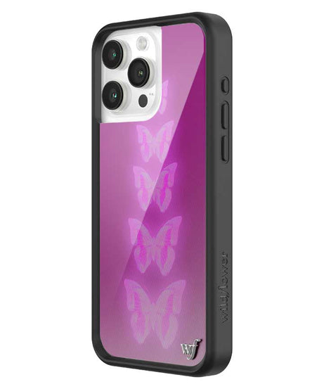 Neon Butterfly iPhone Case