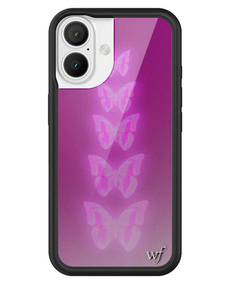 Neon Butterfly iPhone Case