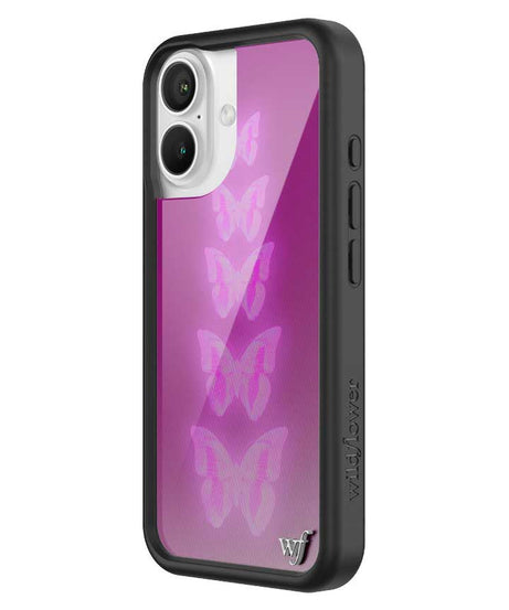 Neon Butterfly iPhone Case