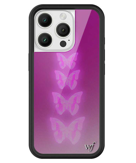 Neon Butterfly iPhone Case