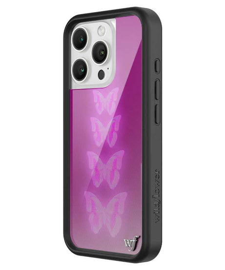 Neon Butterfly iPhone Case
