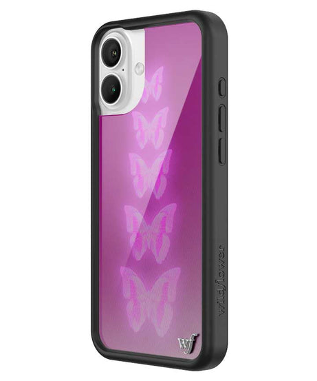 Neon Butterfly iPhone Case