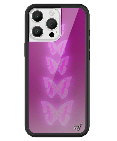 Neon Butterfly iPhone Case