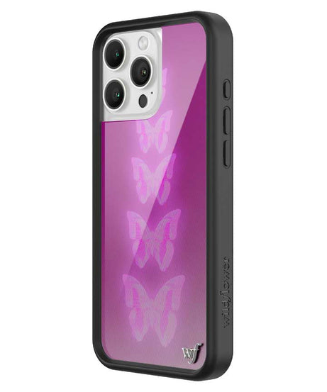 Neon Butterfly iPhone Case