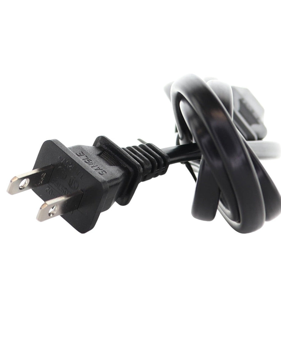 Denon AC Power Cable Cord | 6 ft | 2-Prong Female to 2-Prong Male | 125V AC - 943611501140S - 6 Feet