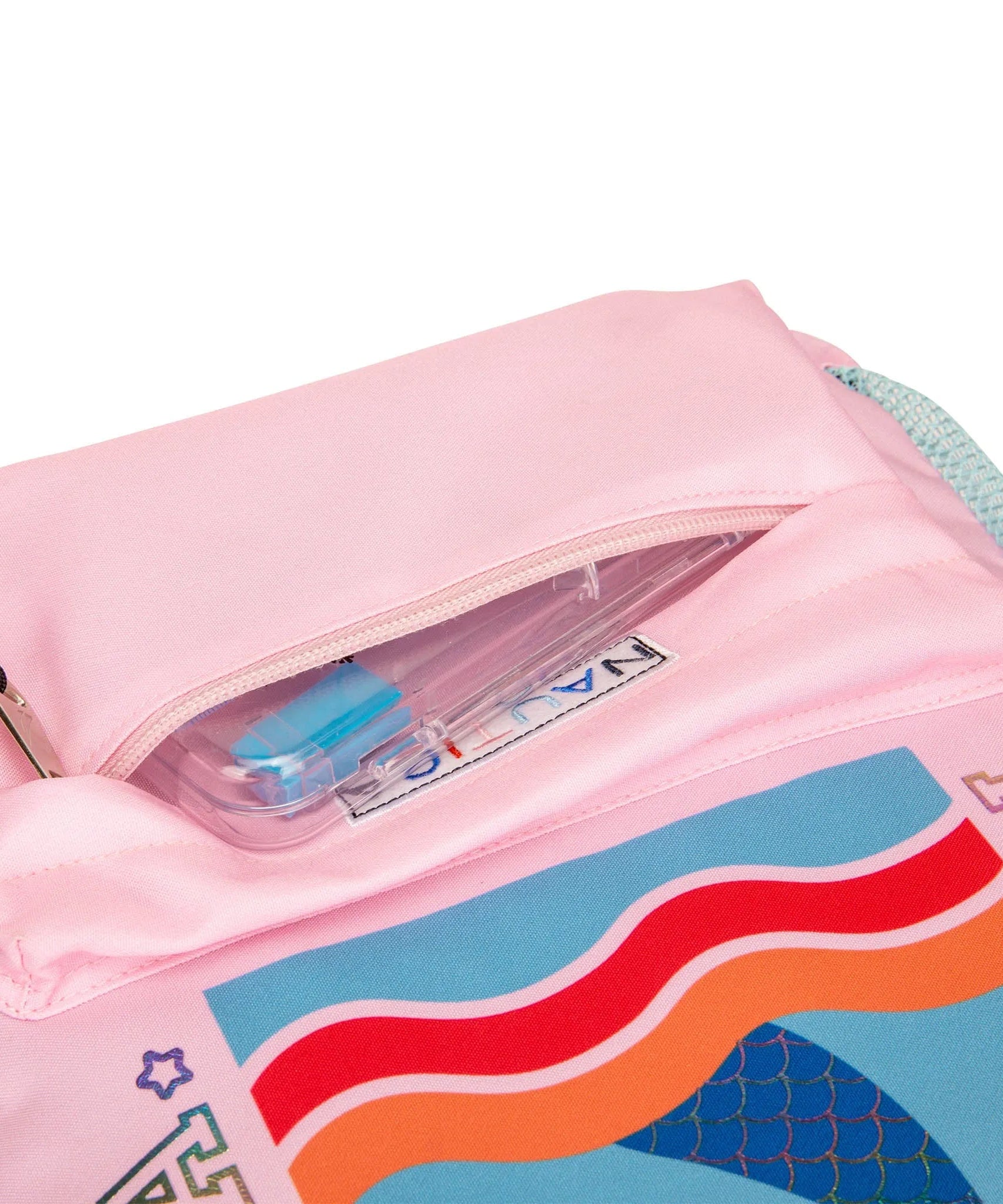 Kinderrucksack für die Schule | Meerjungfrauenschwanz | 40,6 cm hoch