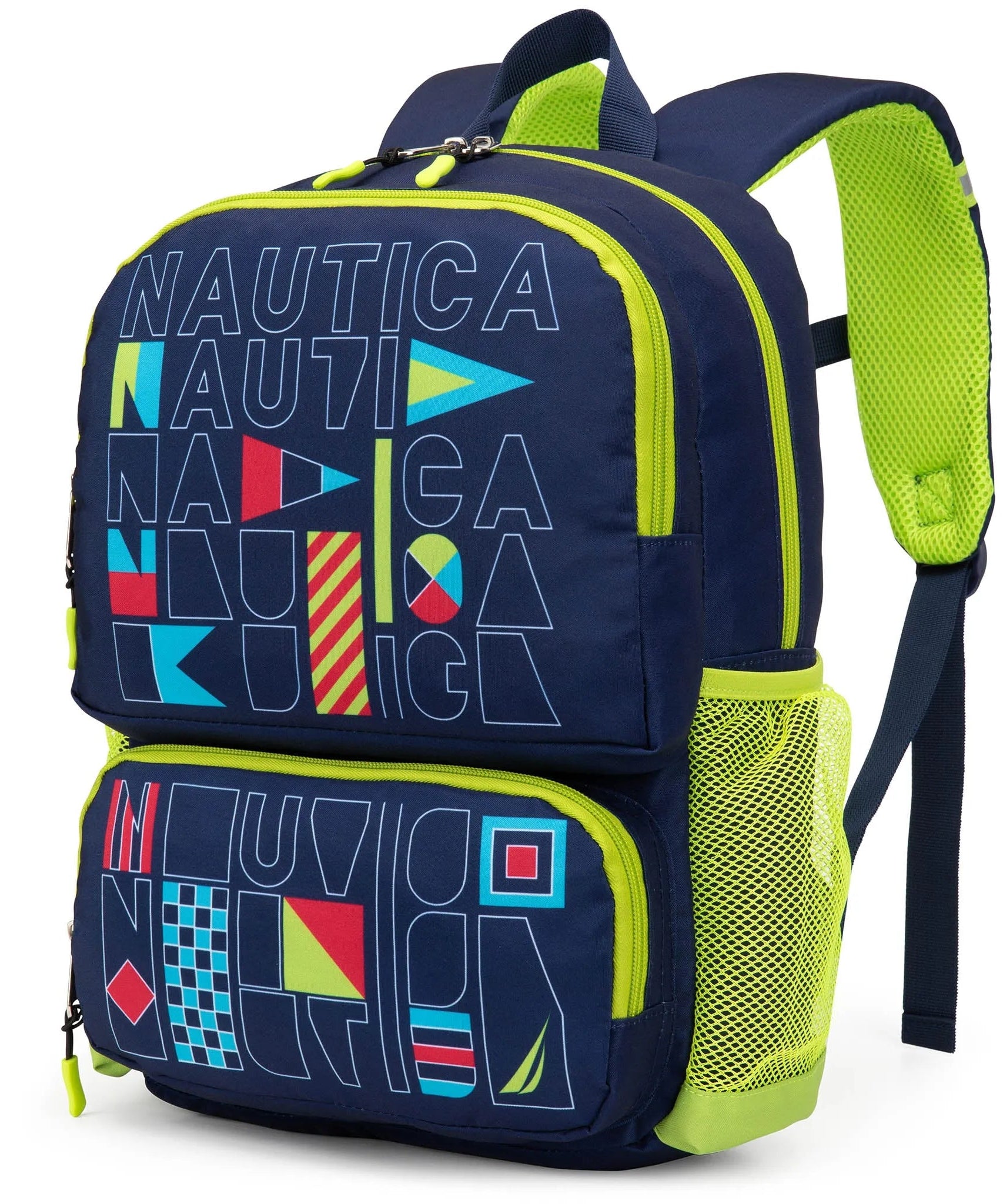 Kinderrucksack für die Schule | Flaggen | 40,6 cm hoch