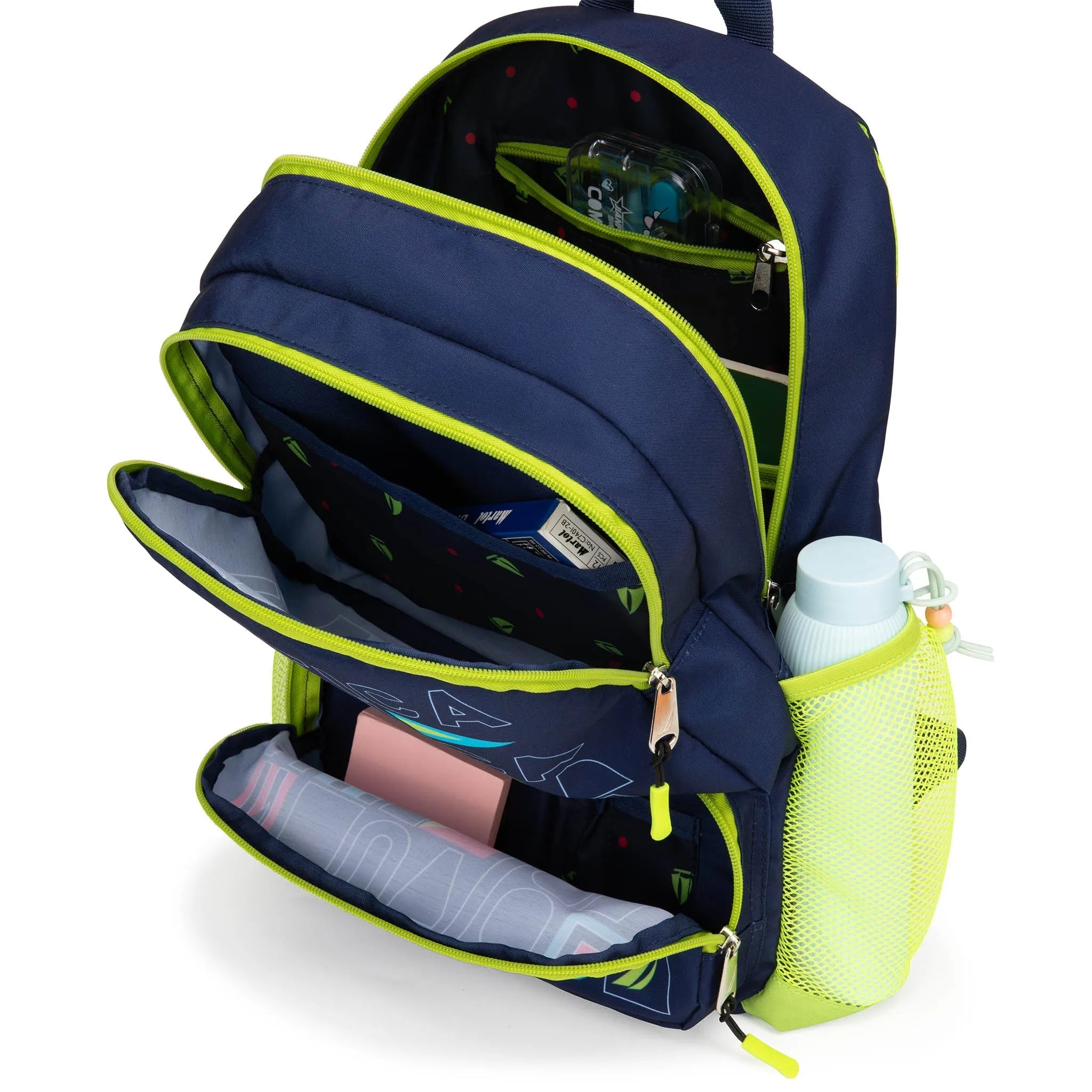 Kinderrucksack für die Schule | Flaggen | 40,6 cm hoch