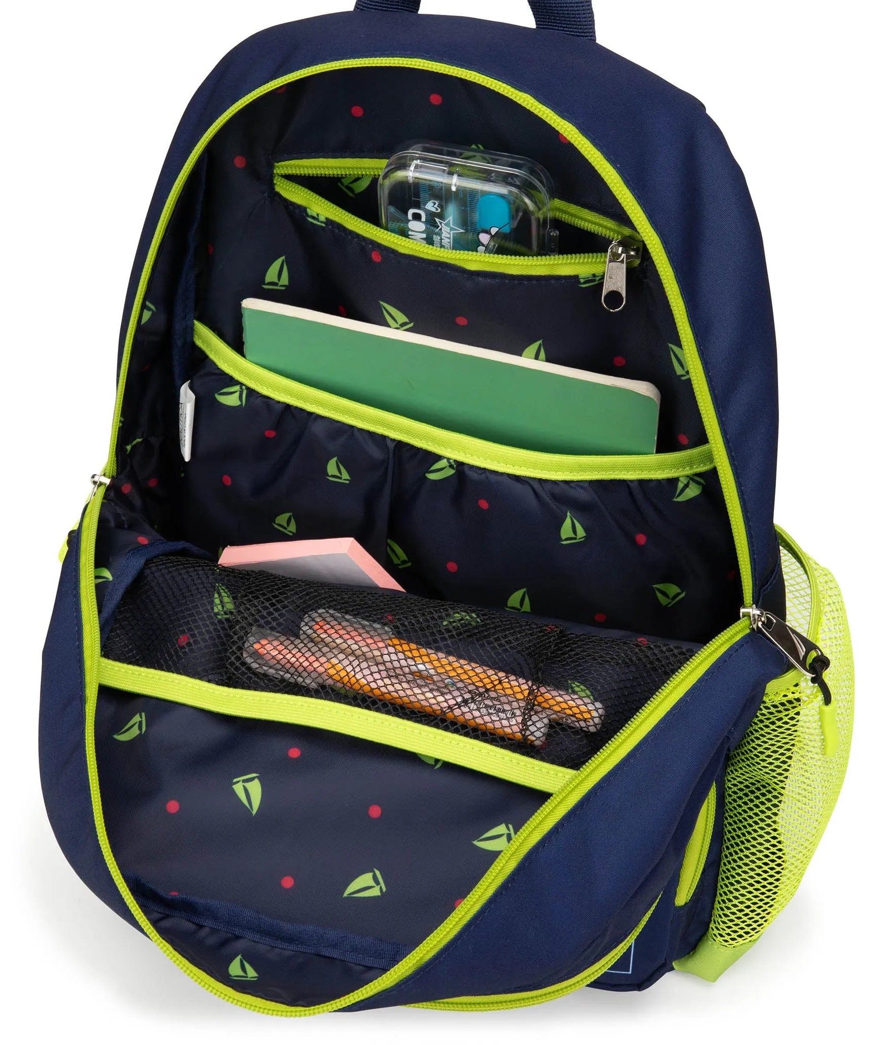 Kinderrucksack für die Schule | Flaggen | 40,6 cm hoch