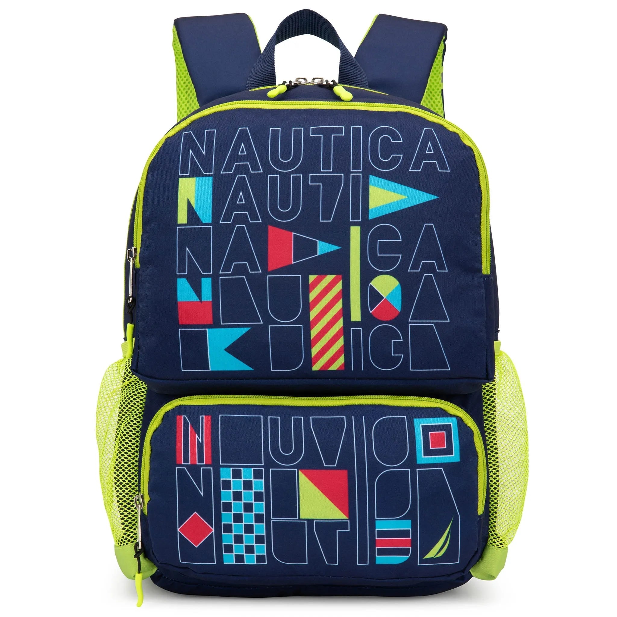 Kinderrucksack für die Schule | Flaggen | 40,6 cm hoch