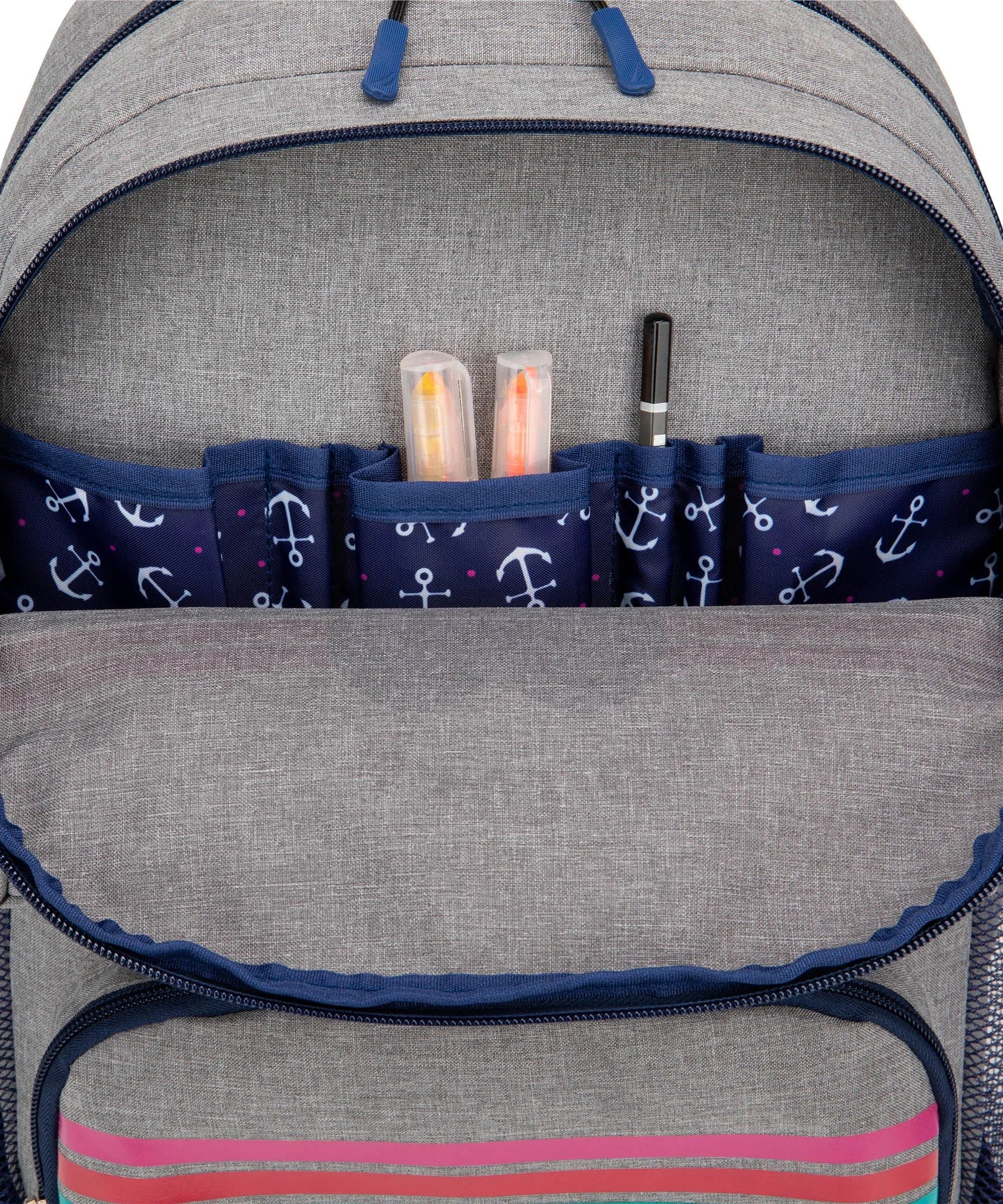 Kinderrucksack für die Schule | Herzen | 40 cm hoch