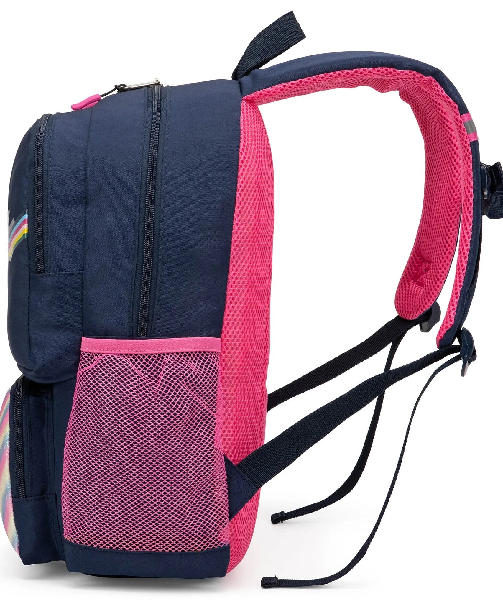 Kinderrucksack für die Schule | Retro Regenbogen | 40 cm hoch