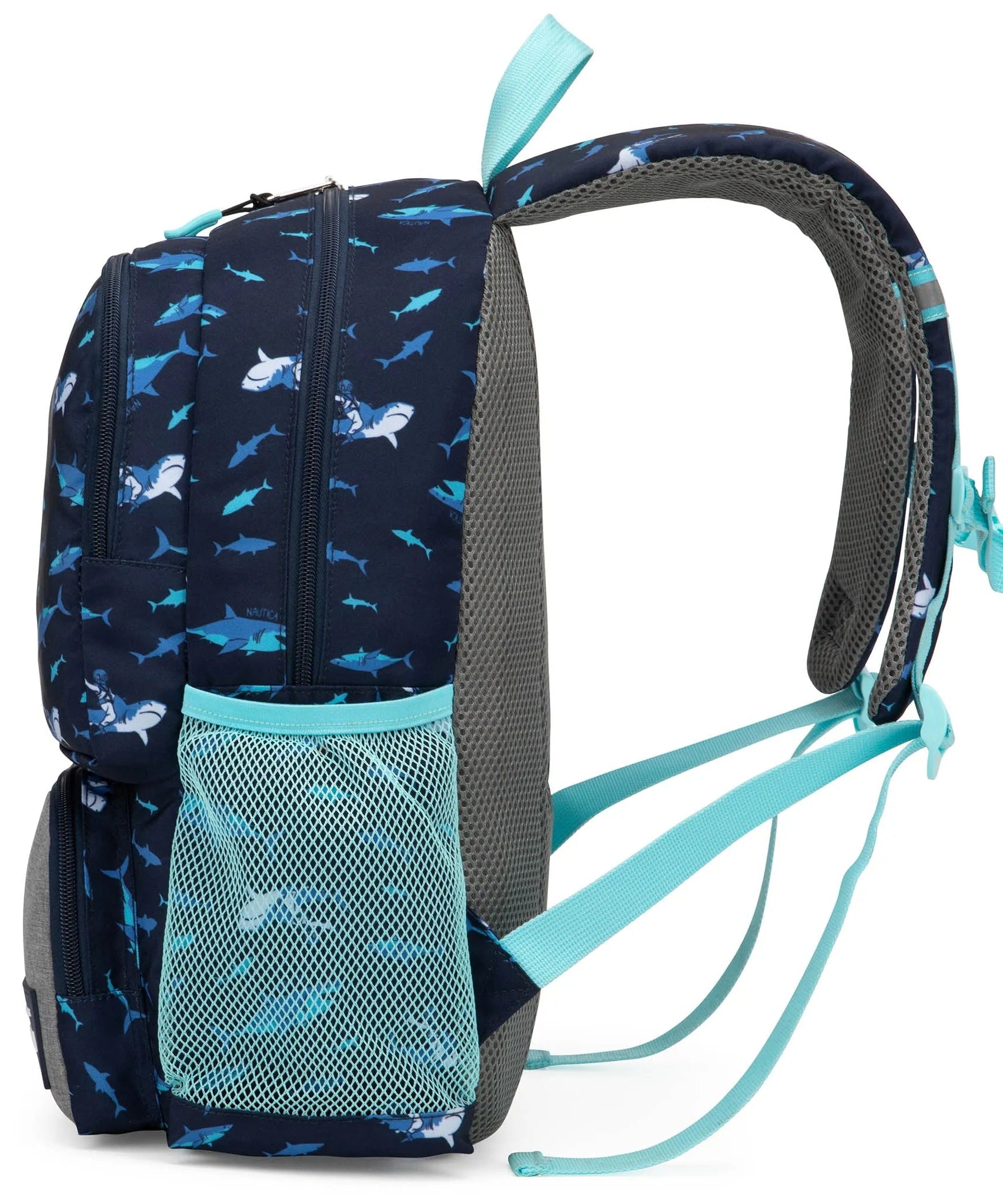 Kinderrucksack für die Schule | Hai-Reiter | 40,6 cm hoch