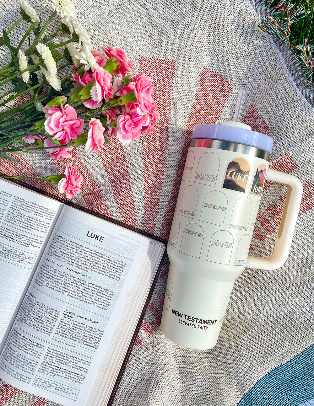 NT Bibel-Checkliste 40 oz Tumbler