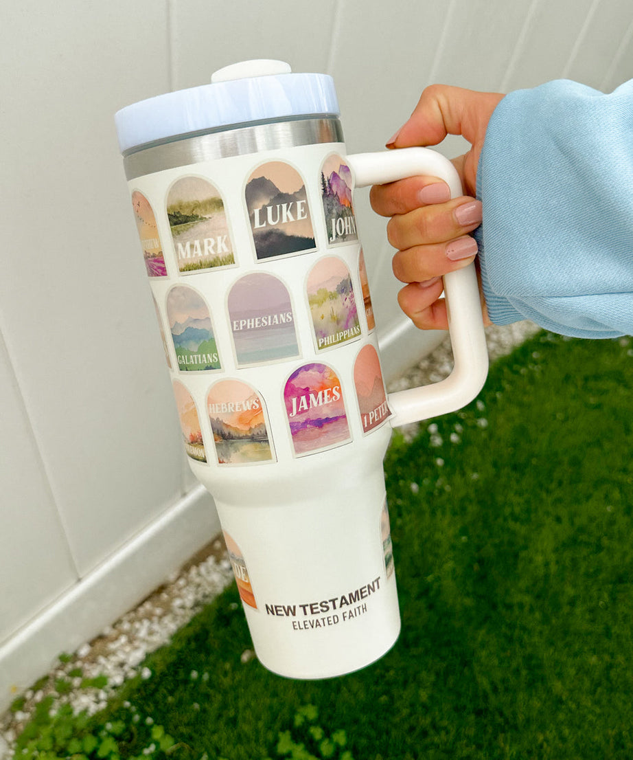 NT Bibel-Checkliste 40 oz Tumbler