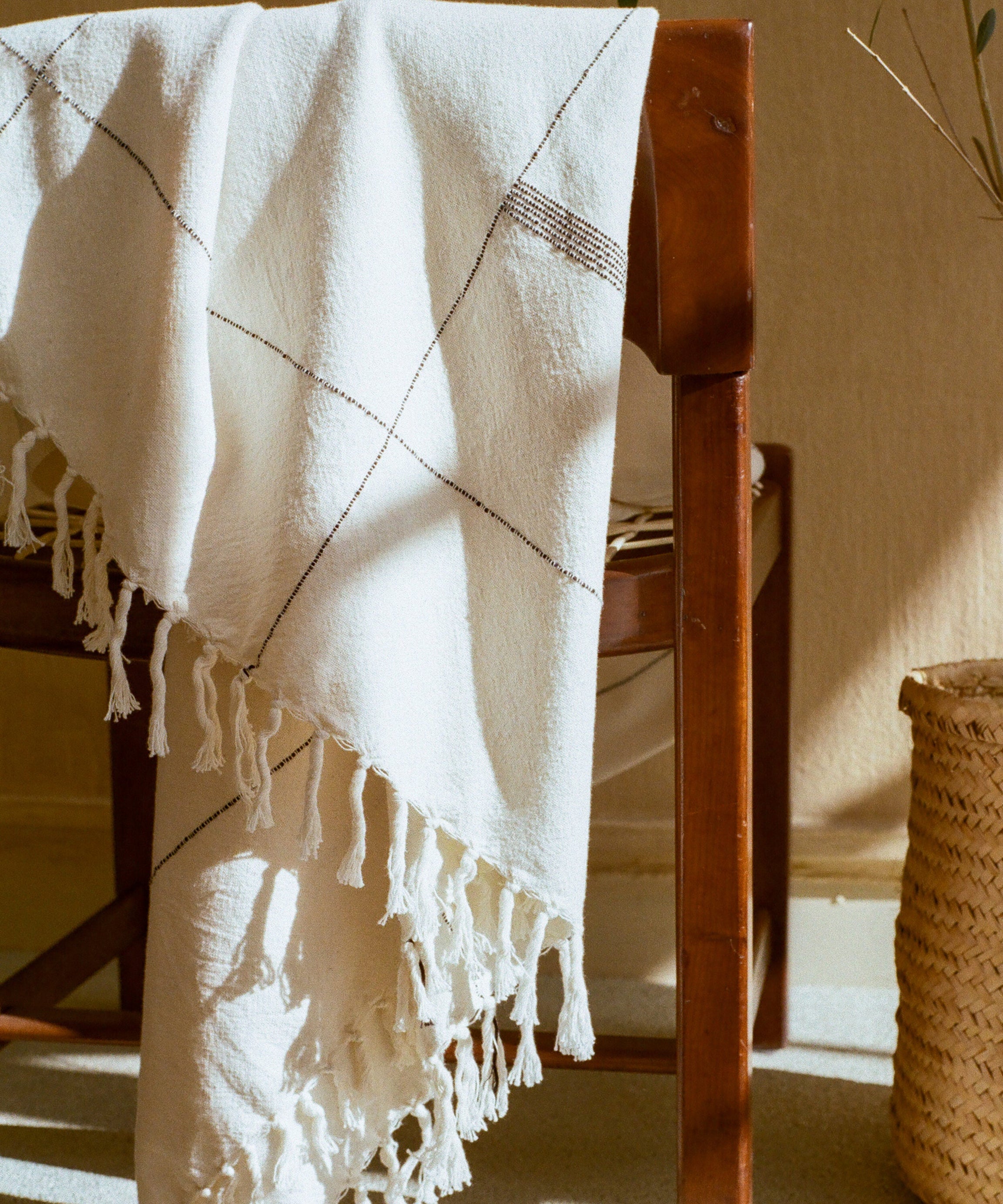 Nadi Hand-Loomed Cotton Throw