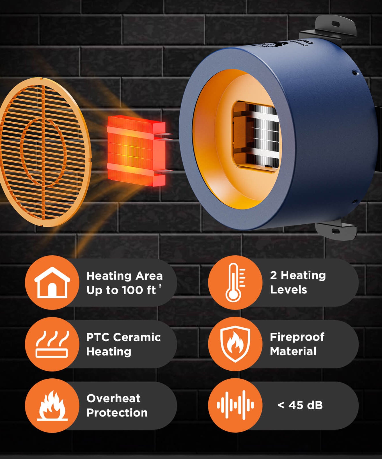 (Open Box) Neighborhood DH400A Dog House Heater