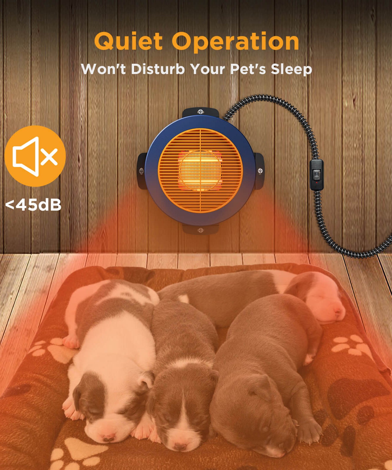 (Open Box) Neighborhood DH400A Dog House Heater