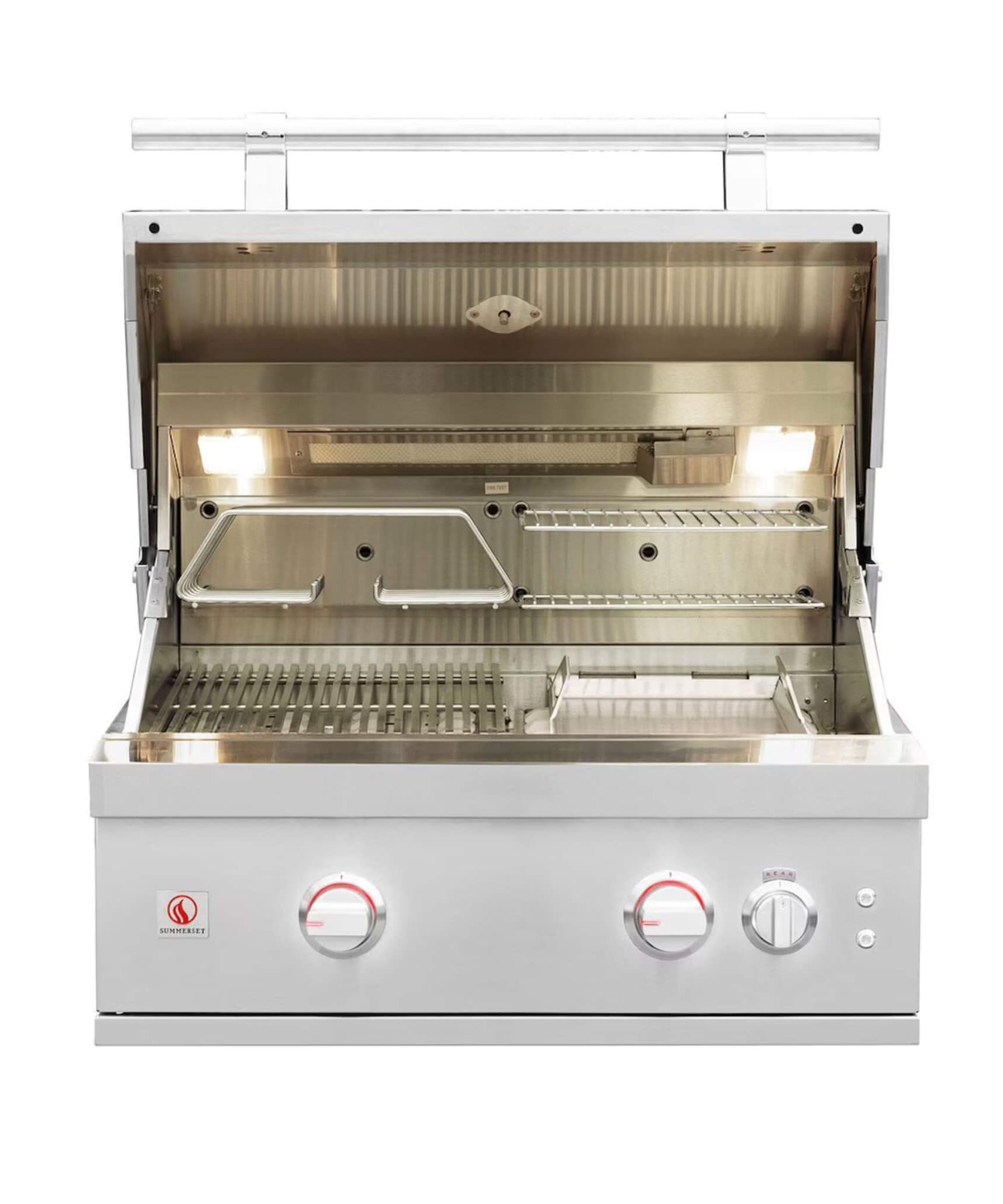 Summerset Quest Grill With Rear Infrared Burner, Rotisserie Kit, & Drop-In Griddle Plate [QST] (SAK51437)
