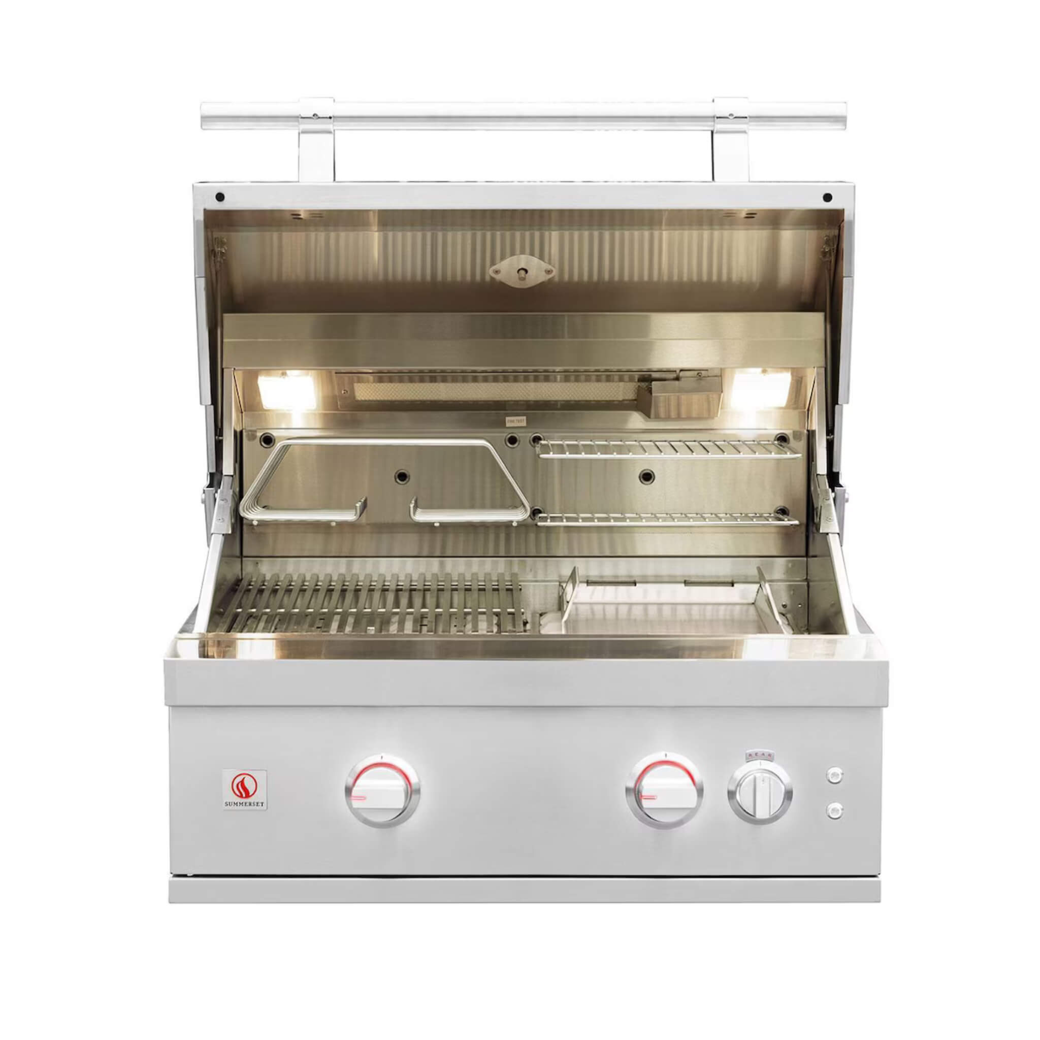 Summerset Quest Grill With Rear Infrared Burner, Rotisserie Kit, & Drop-In Griddle Plate [QST] (SAK51437)