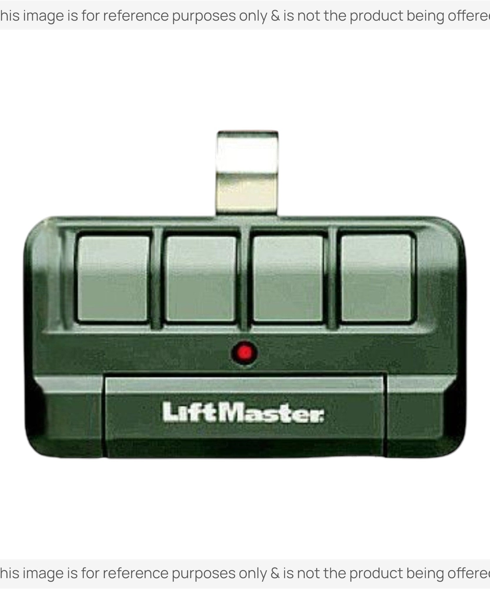Substitute for LiftMaster 894LT Four Button Rolling Code Garage Door Opener Remote Control [375UT-3button]