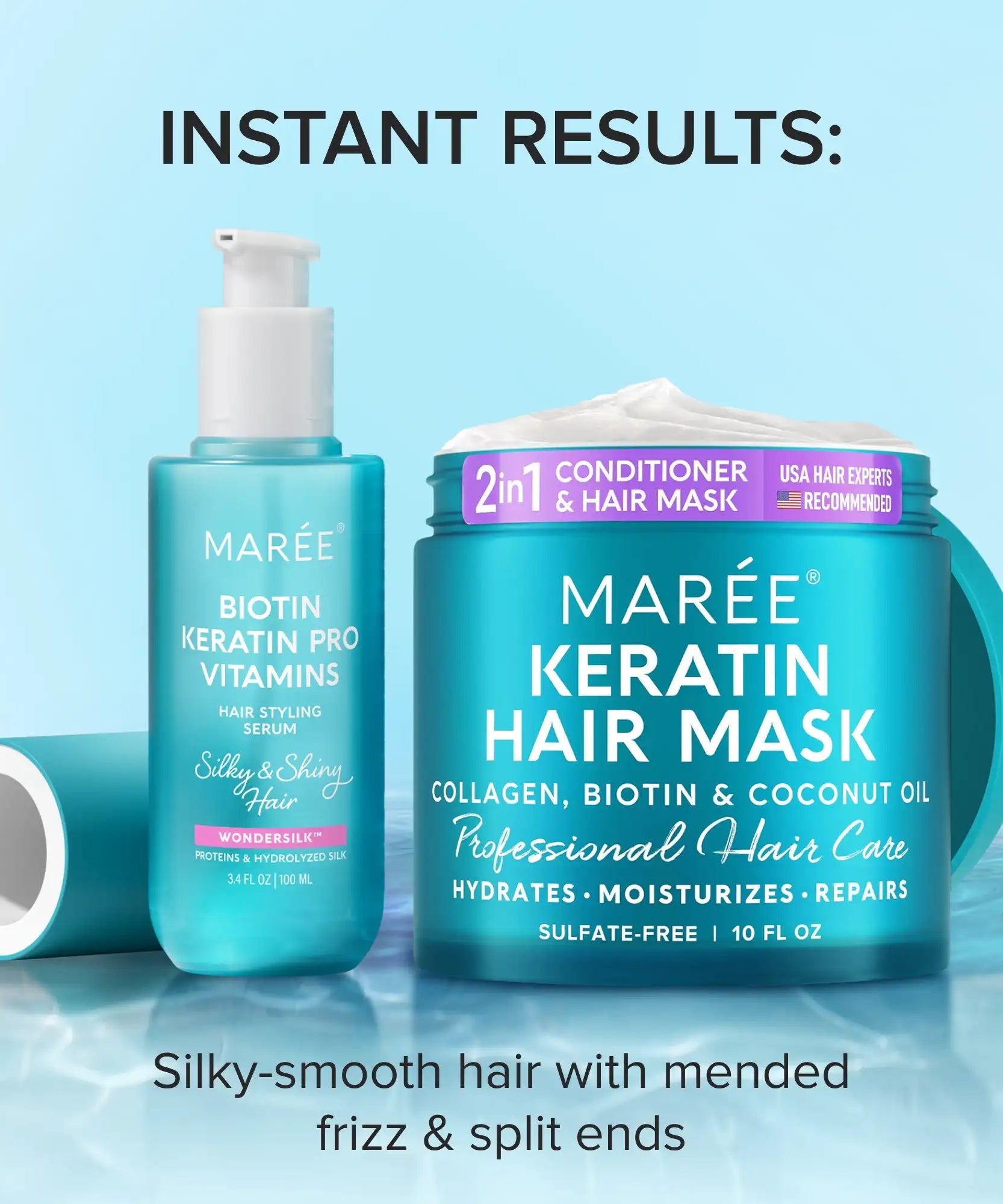 Keratin Mask for Damaged Hair