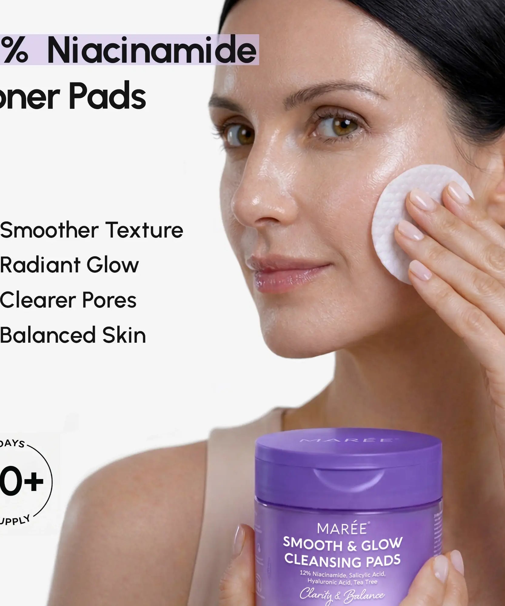 12% Niacinamide Smooth & Glow Pads
