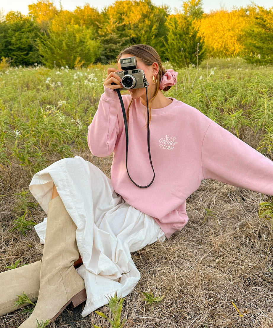 No Greater Love Unisex Crewneck