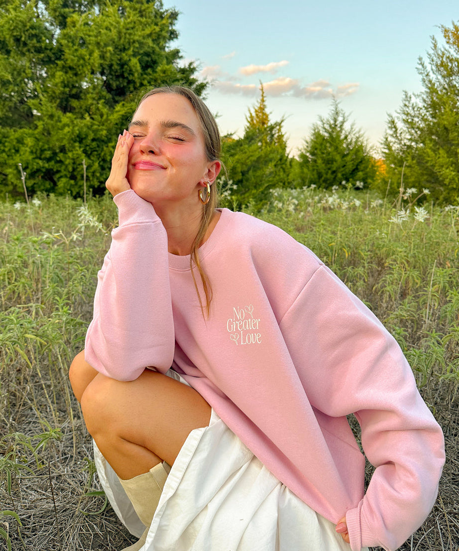 No Greater Love Unisex Crewneck